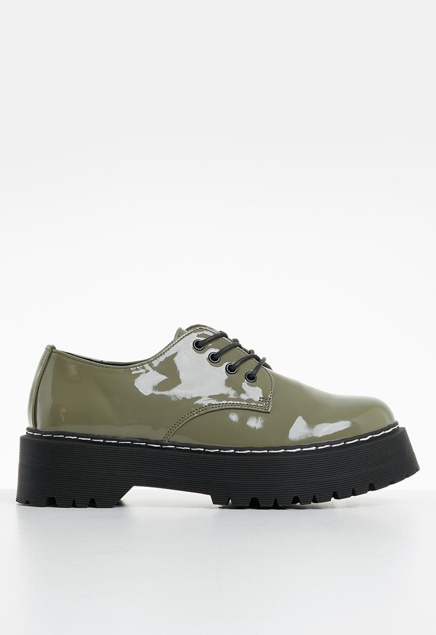 Footwork - Classic chunky derby - olive