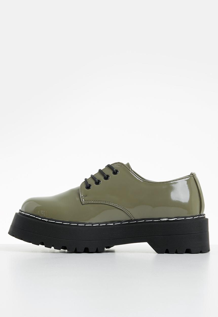 Footwork - Classic chunky derby - olive