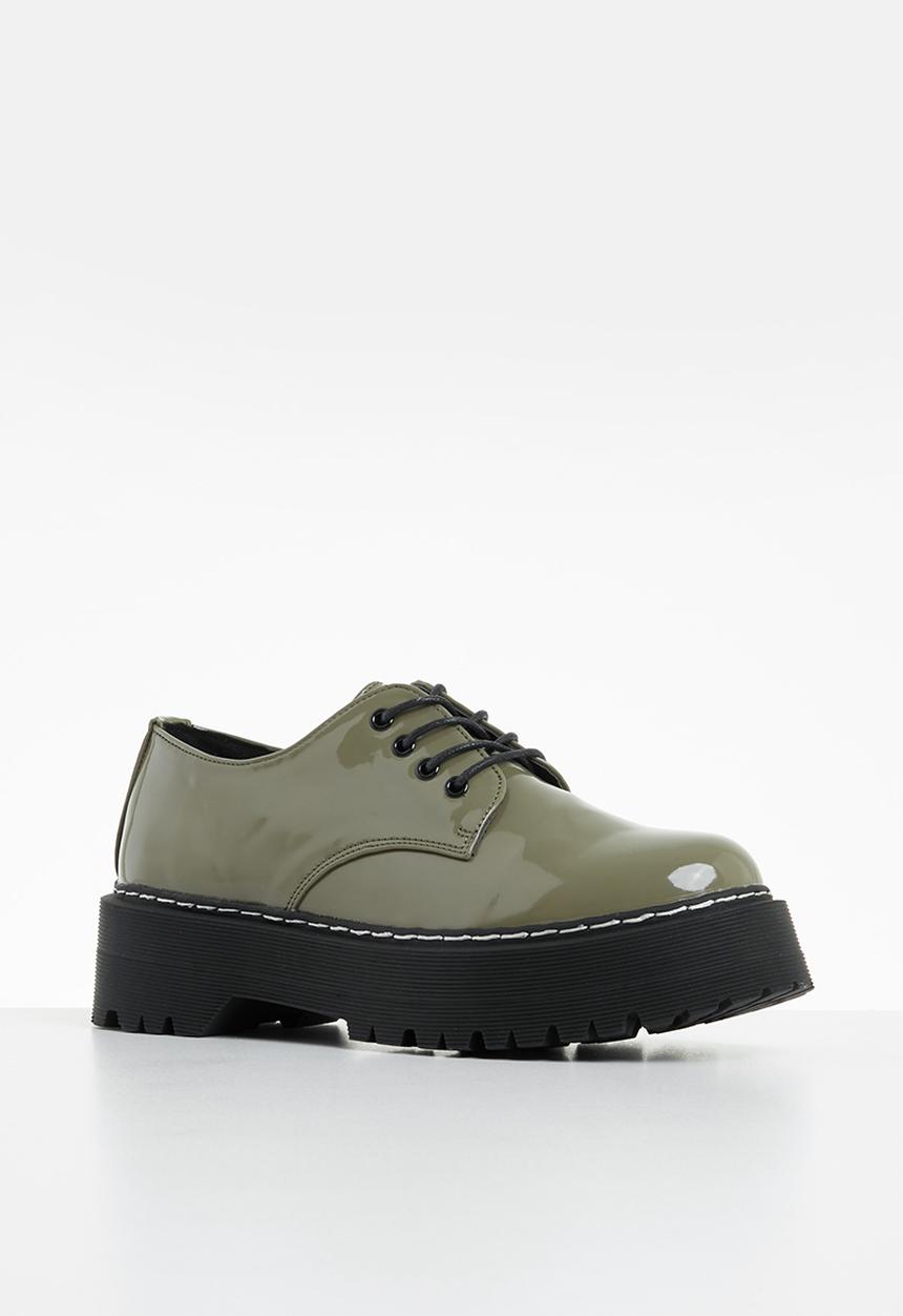 Footwork - Classic chunky derby - olive
