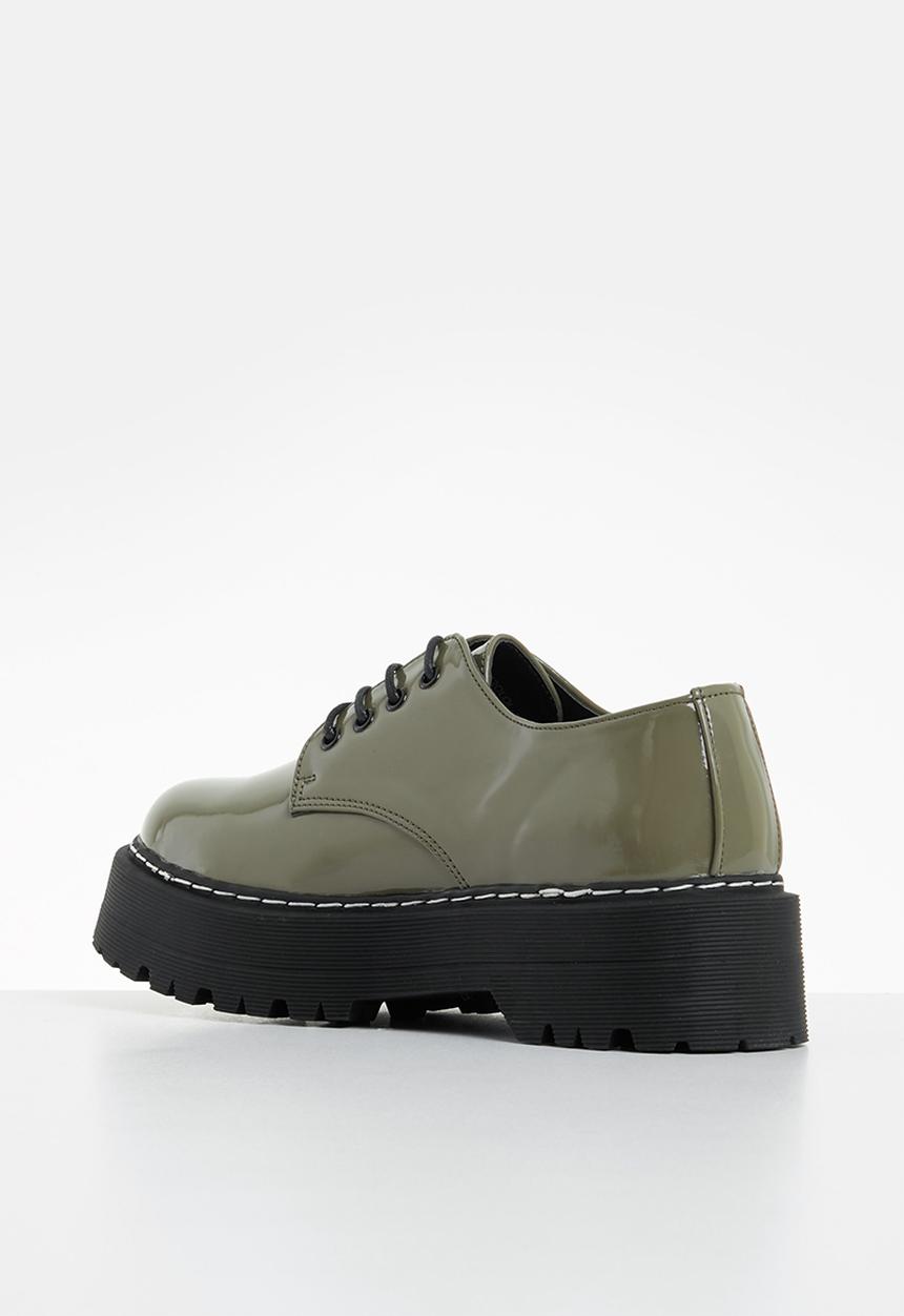 Footwork - Classic chunky derby - olive