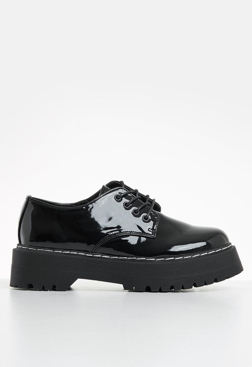 Footwork - Classic chunky derby - black