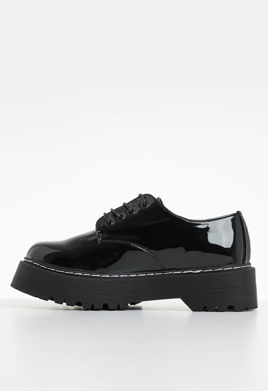 Footwork - Classic chunky derby - black