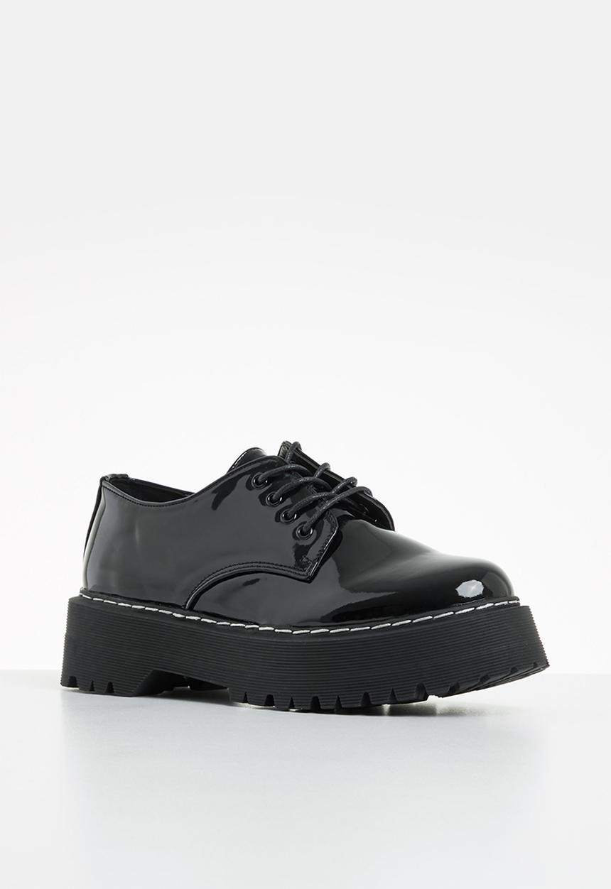 Footwork - Classic chunky derby - black