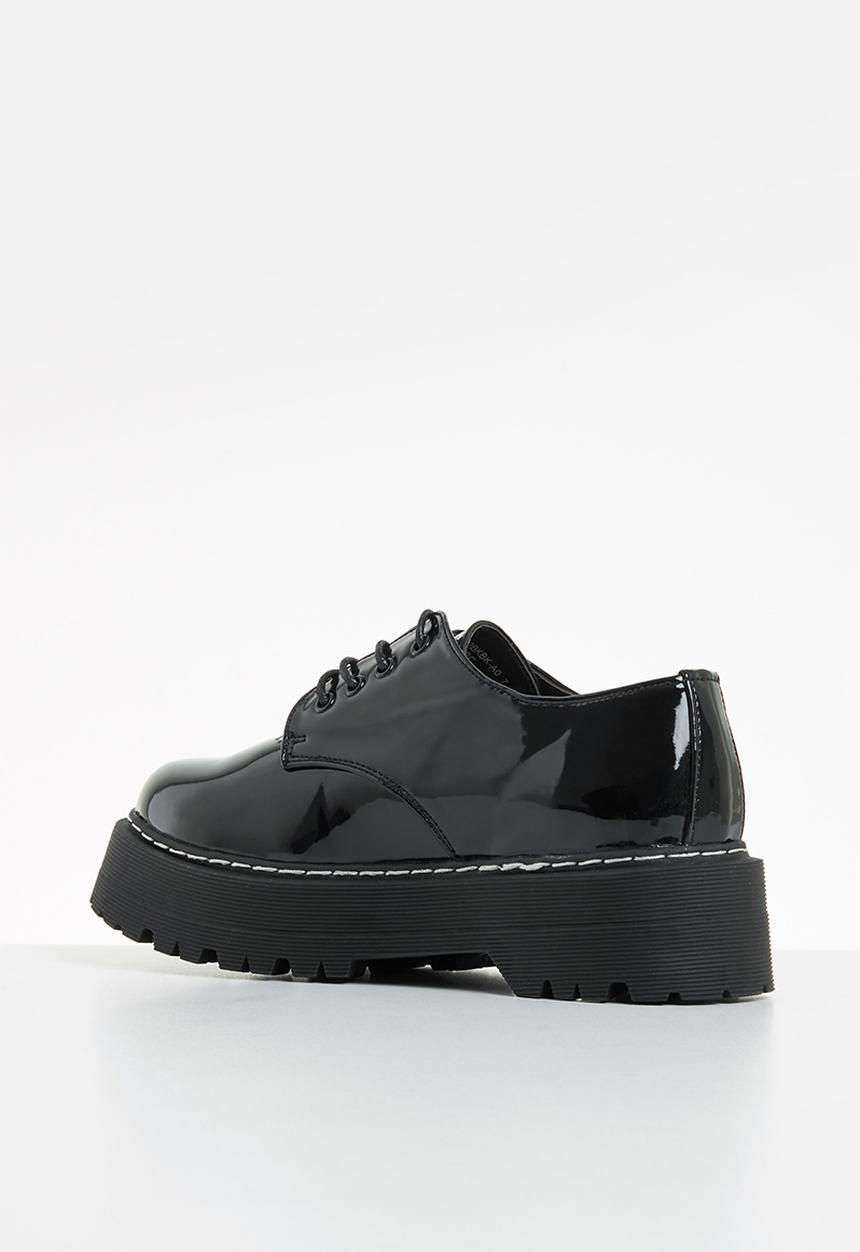Footwork - Classic chunky derby - black
