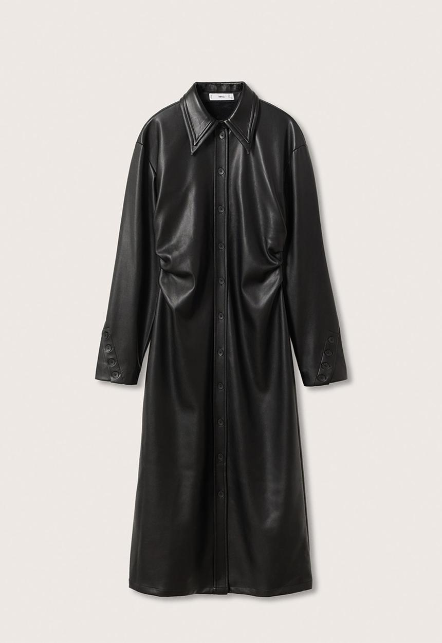 MANGO - Dress berlina - black