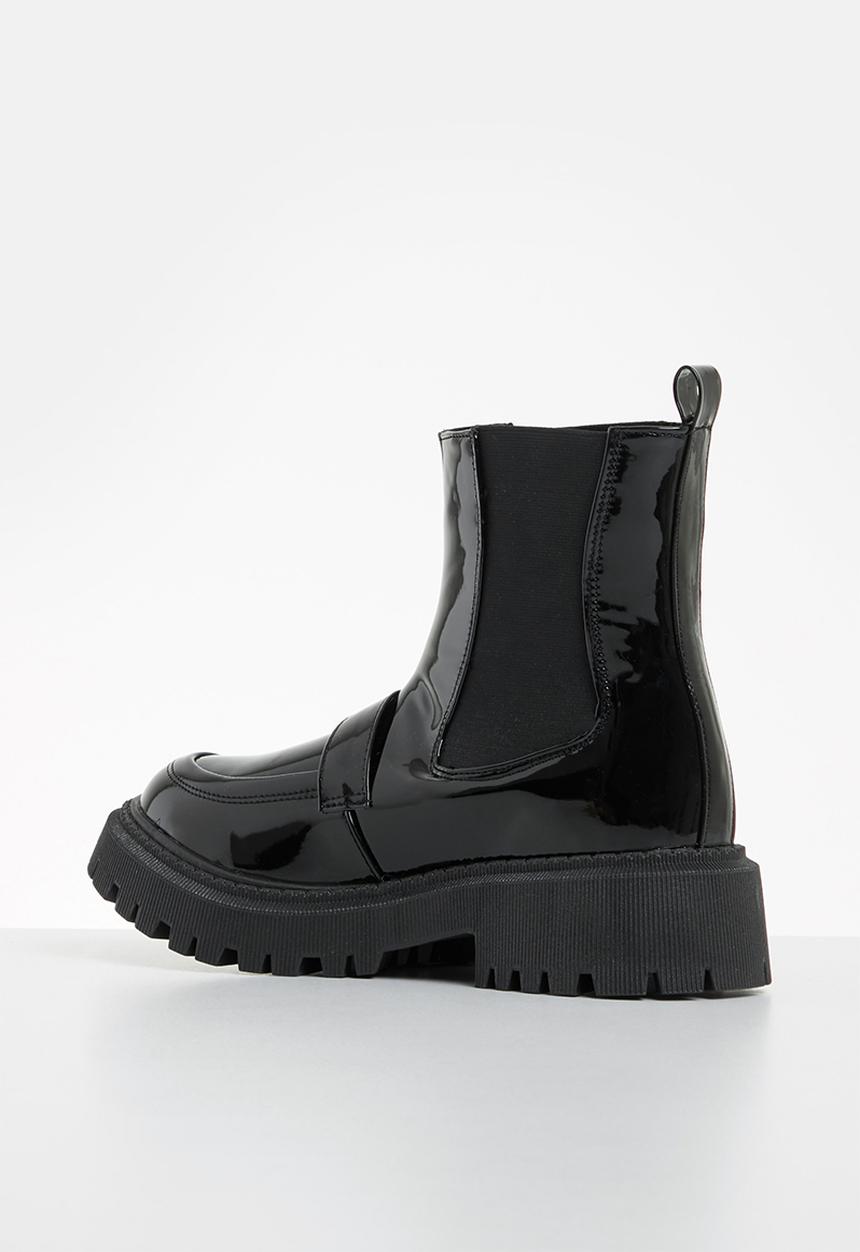 Footwork - Bandi chunky chelsea boot - black