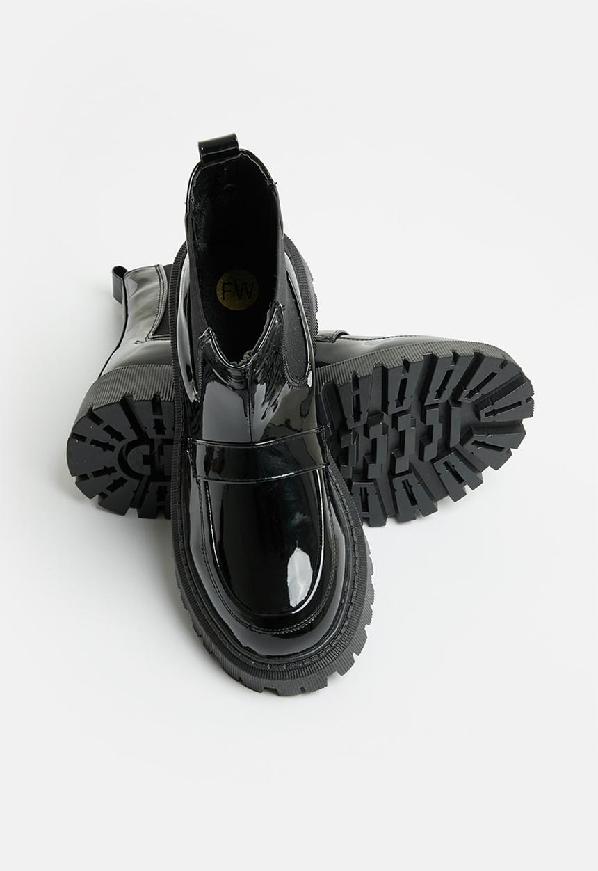 Footwork - Bandi chunky chelsea boot - black