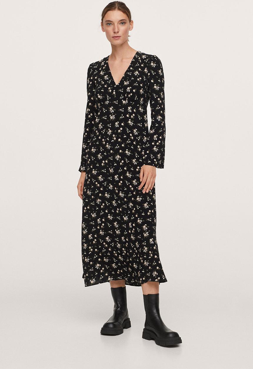 MANGO - Dress florence - black