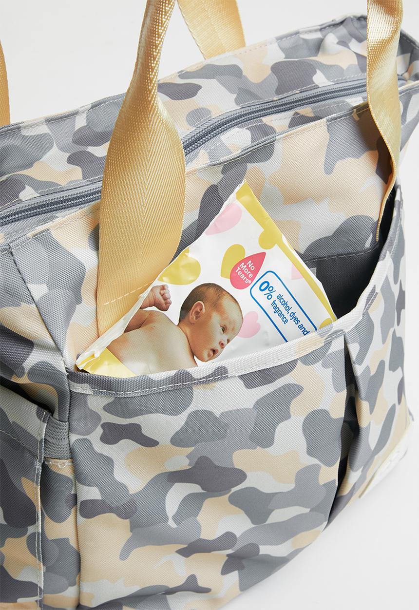 Pop Candy - Camo  diaper bag - multi