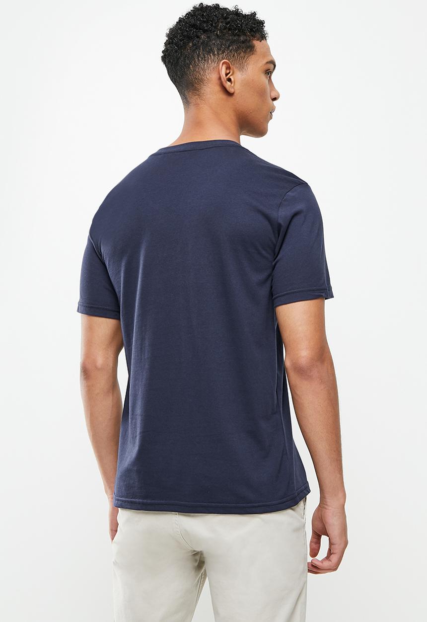 Ben Sherman - Basic short sleeve v-neck ben tee - navy