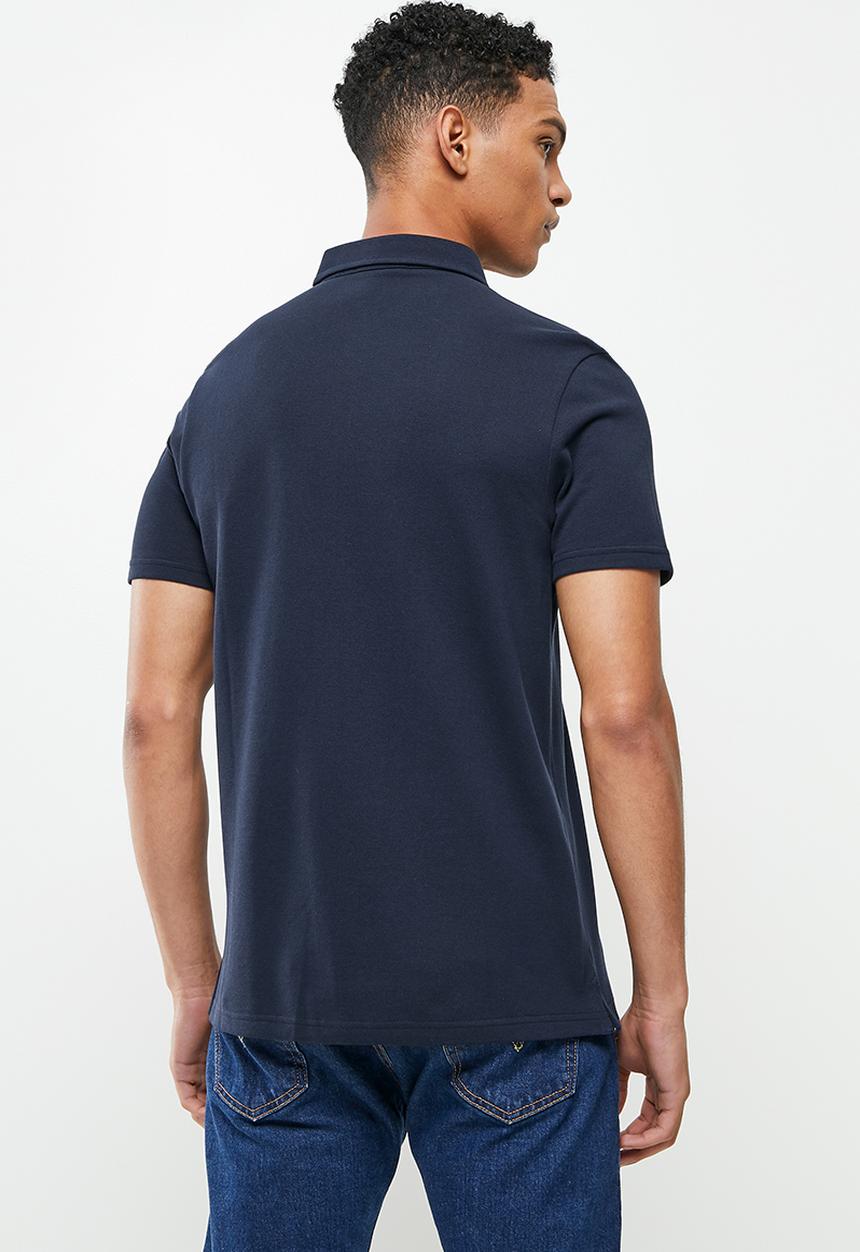 Ben Sherman - Pique short sleeve shirt - navy