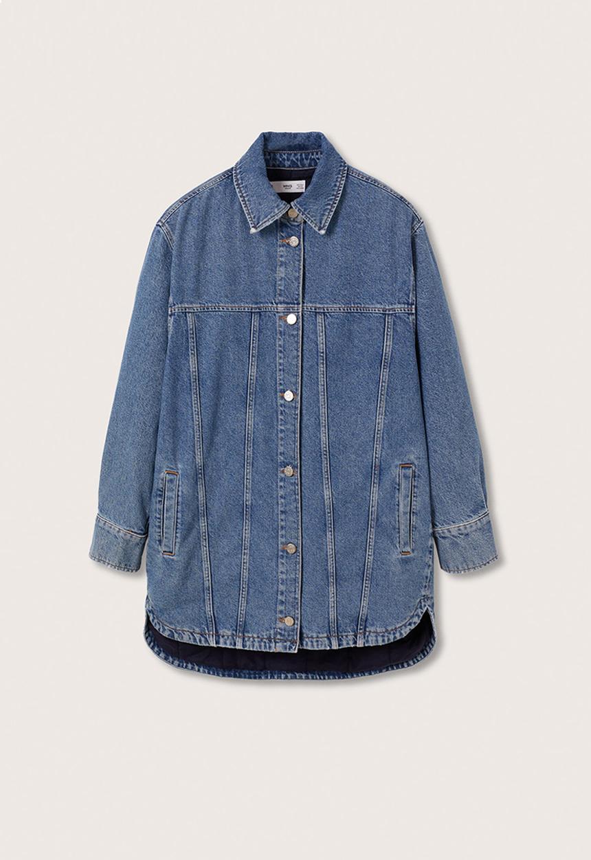 MANGO - Jacket marcela - blue 