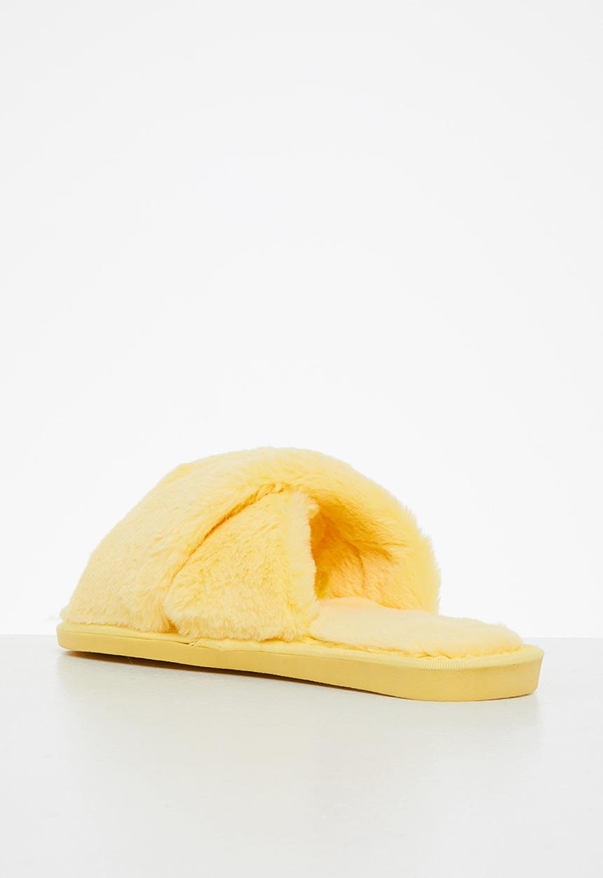 dailyfriday - Rockabye crossover strap slipper - lemon