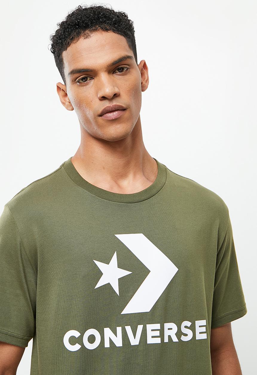 Converse - Star chevron graphic tee - khaki
