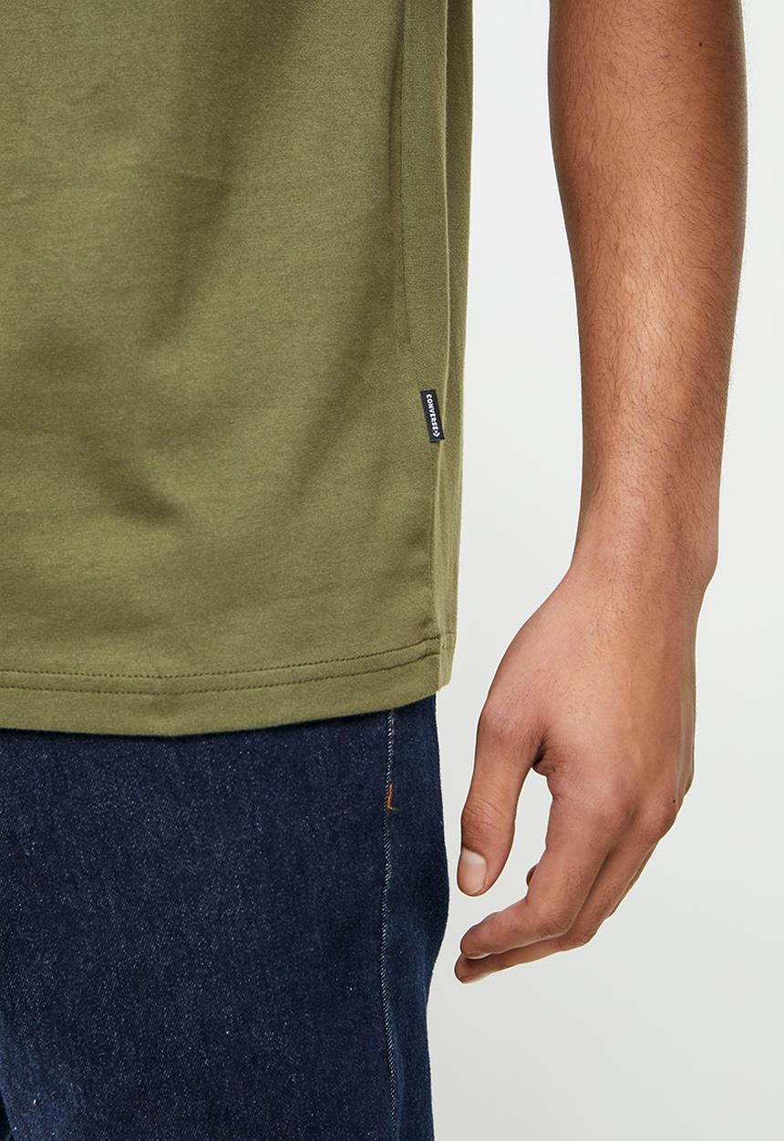 Converse - Star chevron graphic tee - khaki