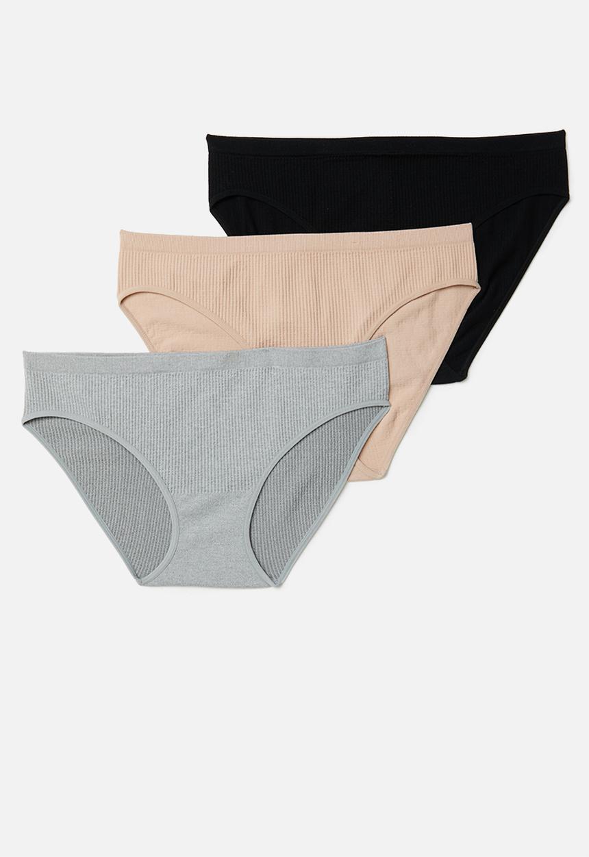Cotton On - Seamless bikini brief 3 pack - multi