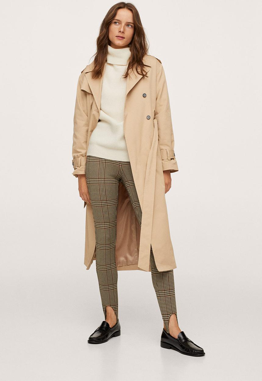 MANGO - Leggings alamar - brown