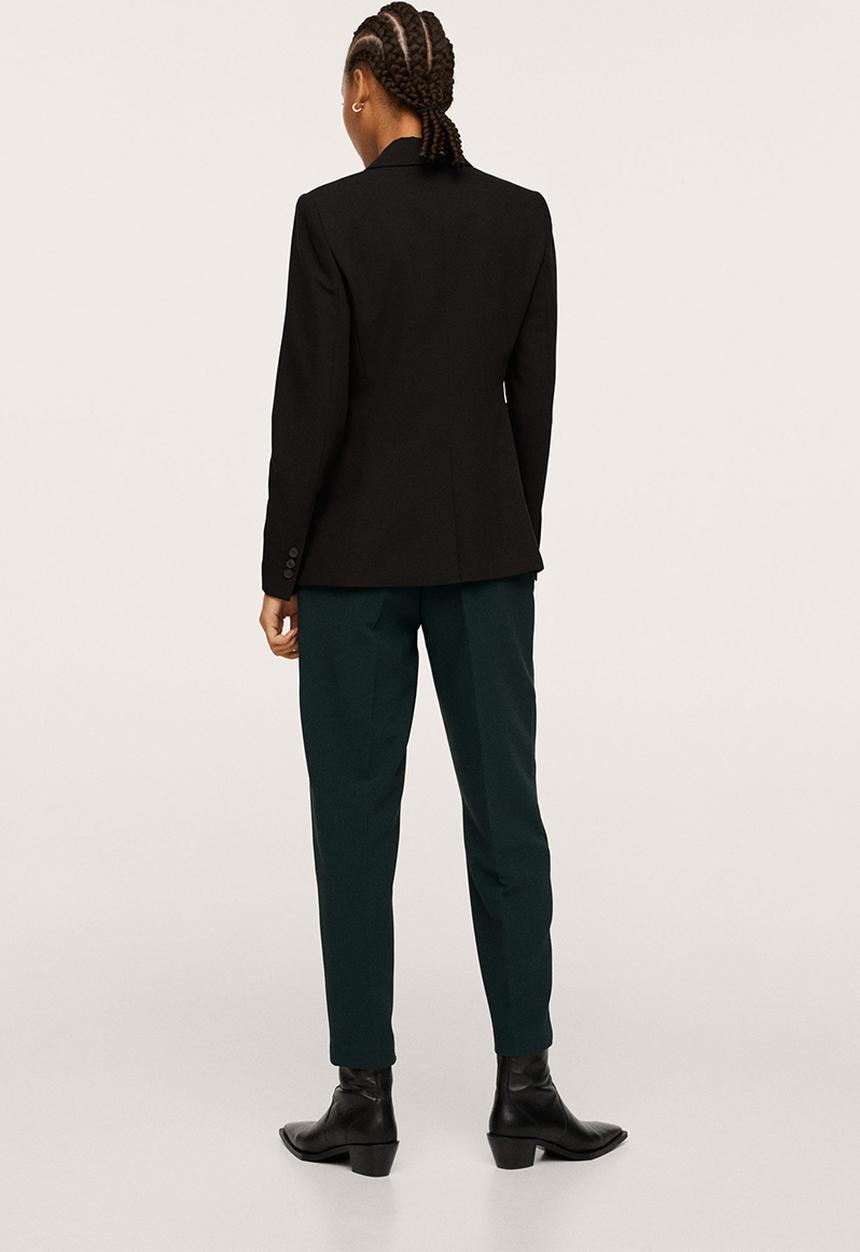 MANGO - Trousers luca - green