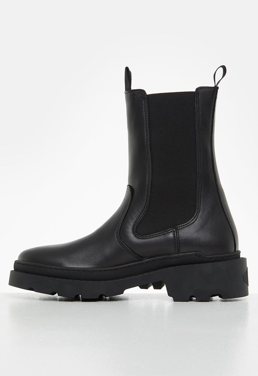 Palladium Manufacture - Tecno 04 nappa leather - black