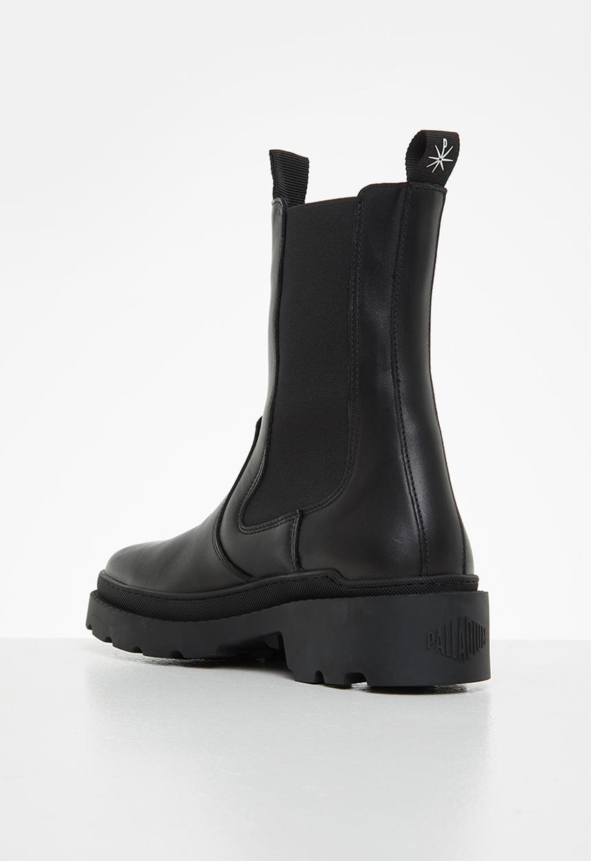 Palladium Manufacture - Tecno 04 nappa leather - black