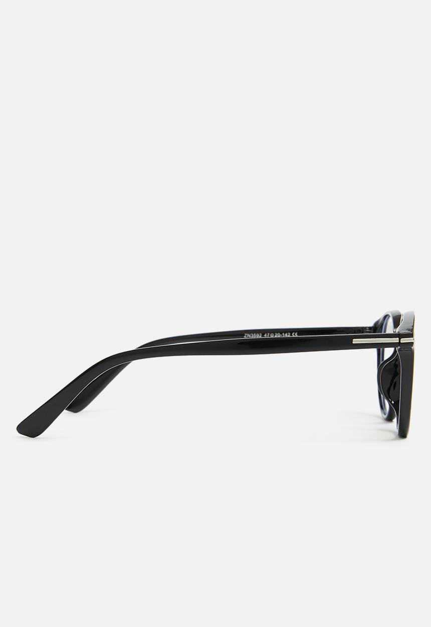 Superbalist - Tate blue light glasses - black