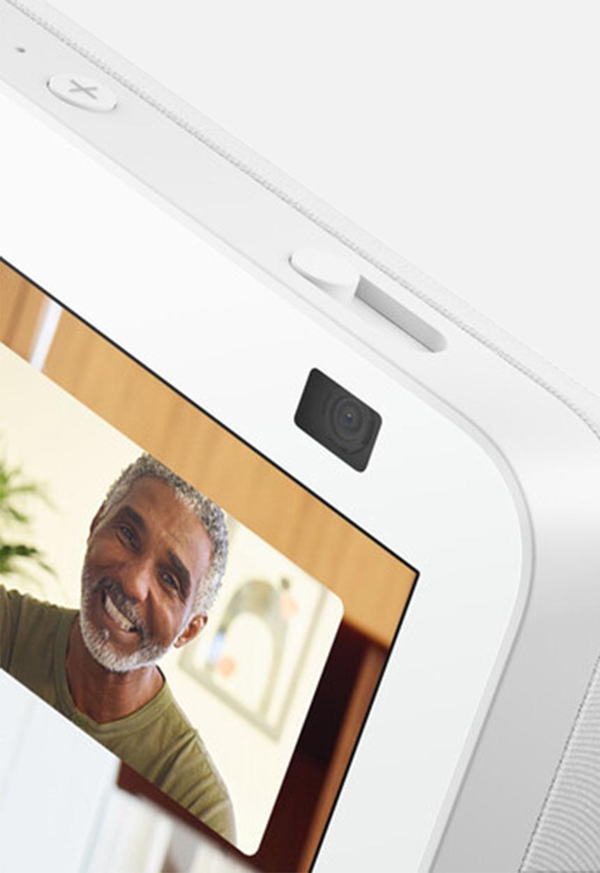Amazon - Echo show 5 2nd gen- glacier white