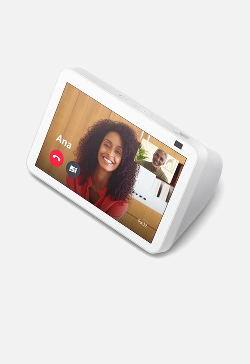 Amazon - Echo show 5 2nd gen- glacier white