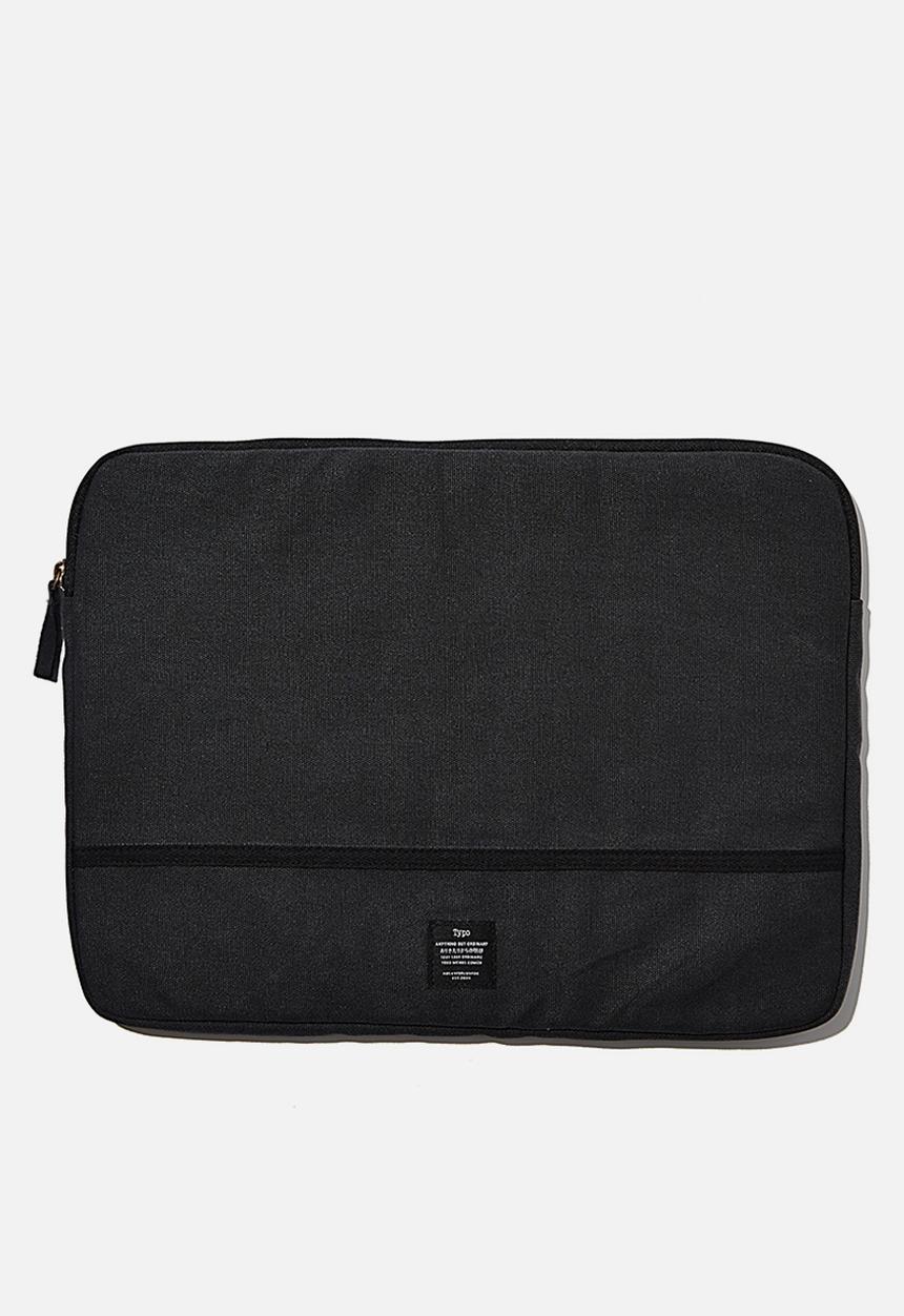 Typo - Take me away 15 inch laptop case cvs - washed black