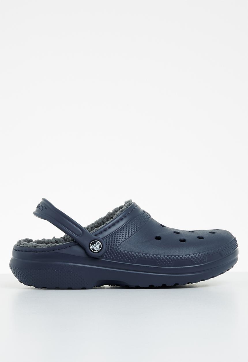 Crocs - Classic lined clog - navy & charcoal