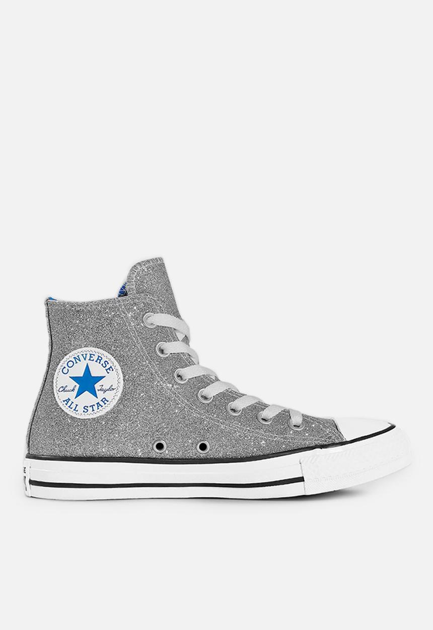 Converse - Chuck taylor all star - silver reflective/black/white