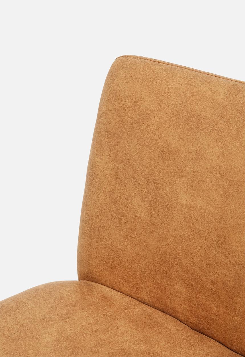 Sixth Floor - Hudson PU counter stool - tan