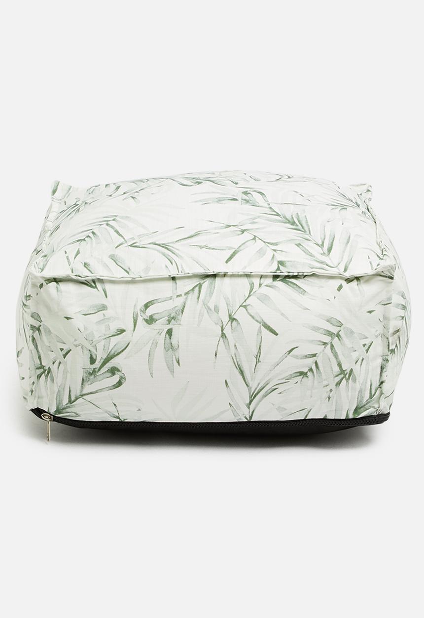 Sixth Floor - Outdoor floor cushion - leafy