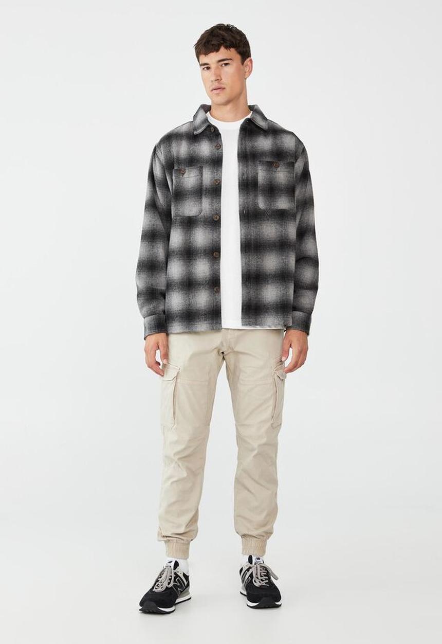 Cotton On - Urban jogger - washed chalk cargo