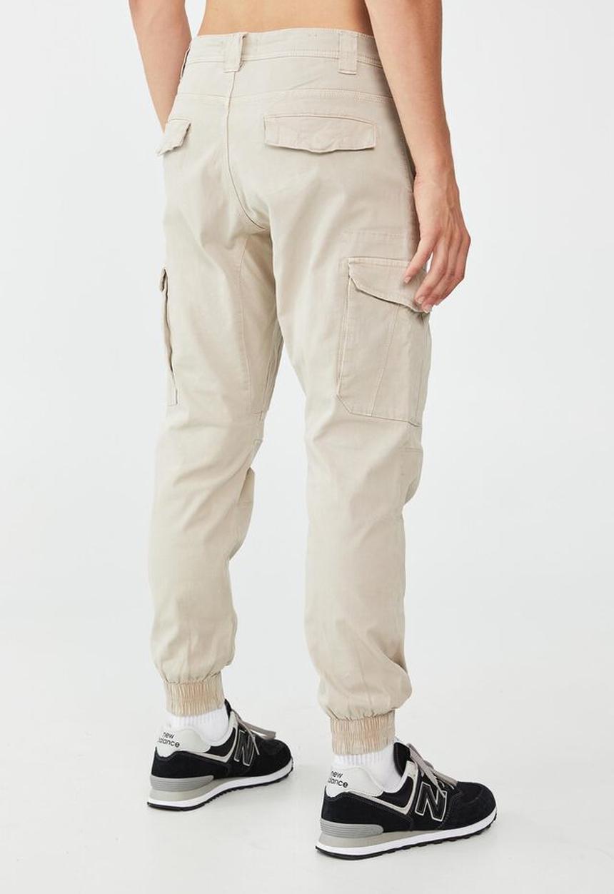 Cotton On - Urban jogger - washed chalk cargo