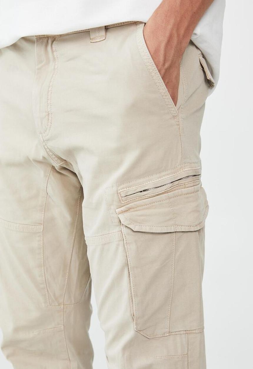 Cotton On - Urban jogger - washed chalk cargo