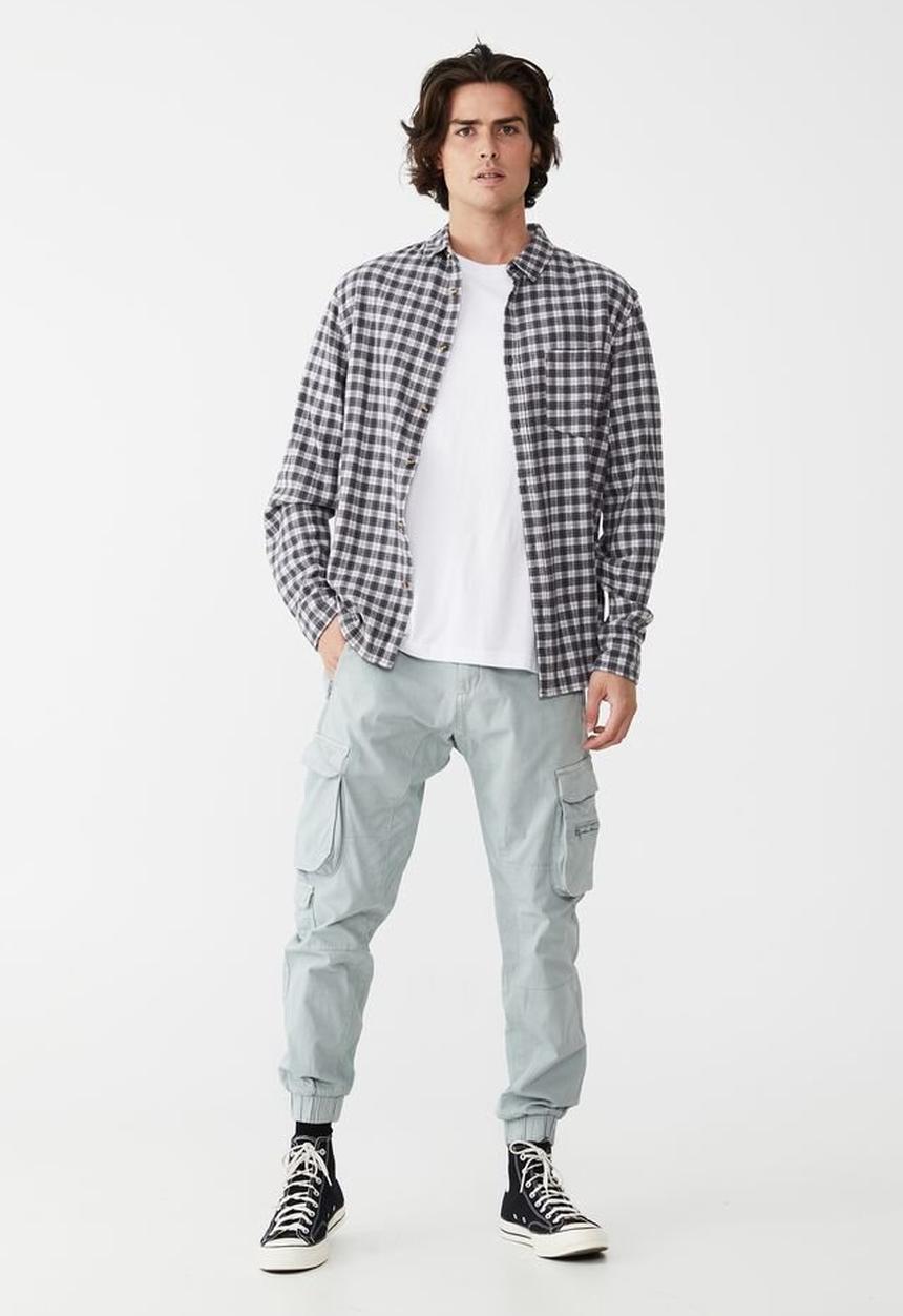 Cotton On - Urban jogger - blue haze tactical