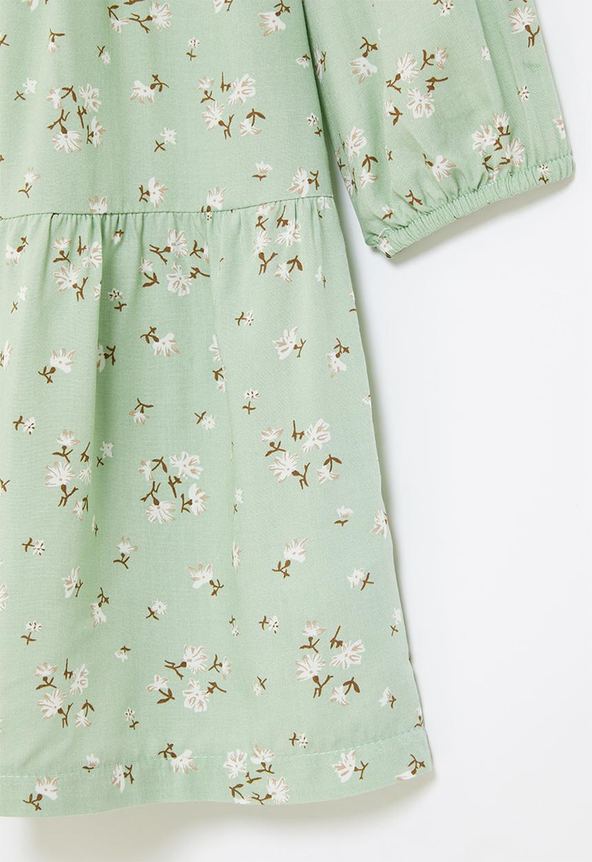 Superbalist Kids - Frill detail tiered dress - sage 