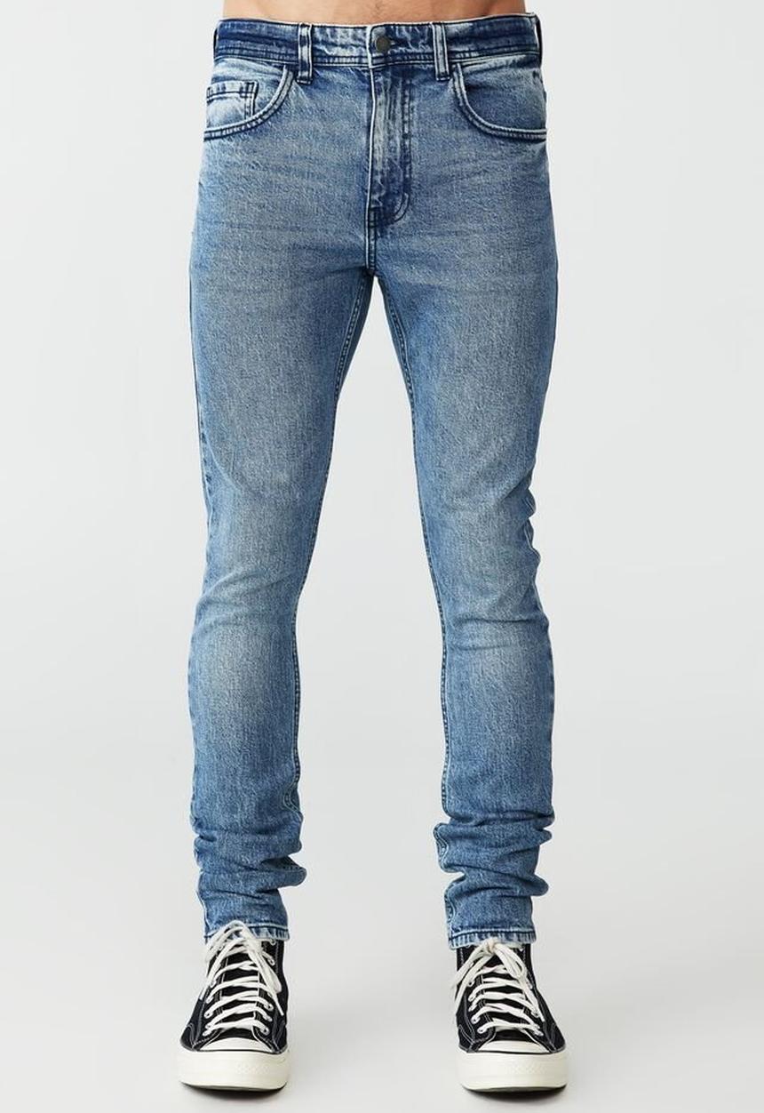 Cotton On - Super skinny jean - vintage mid indigo