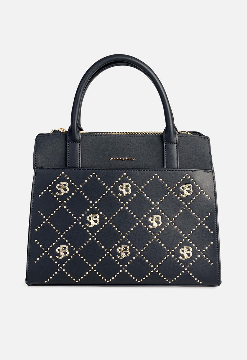 SISSY BOY - Embellished sb organizer bag - black