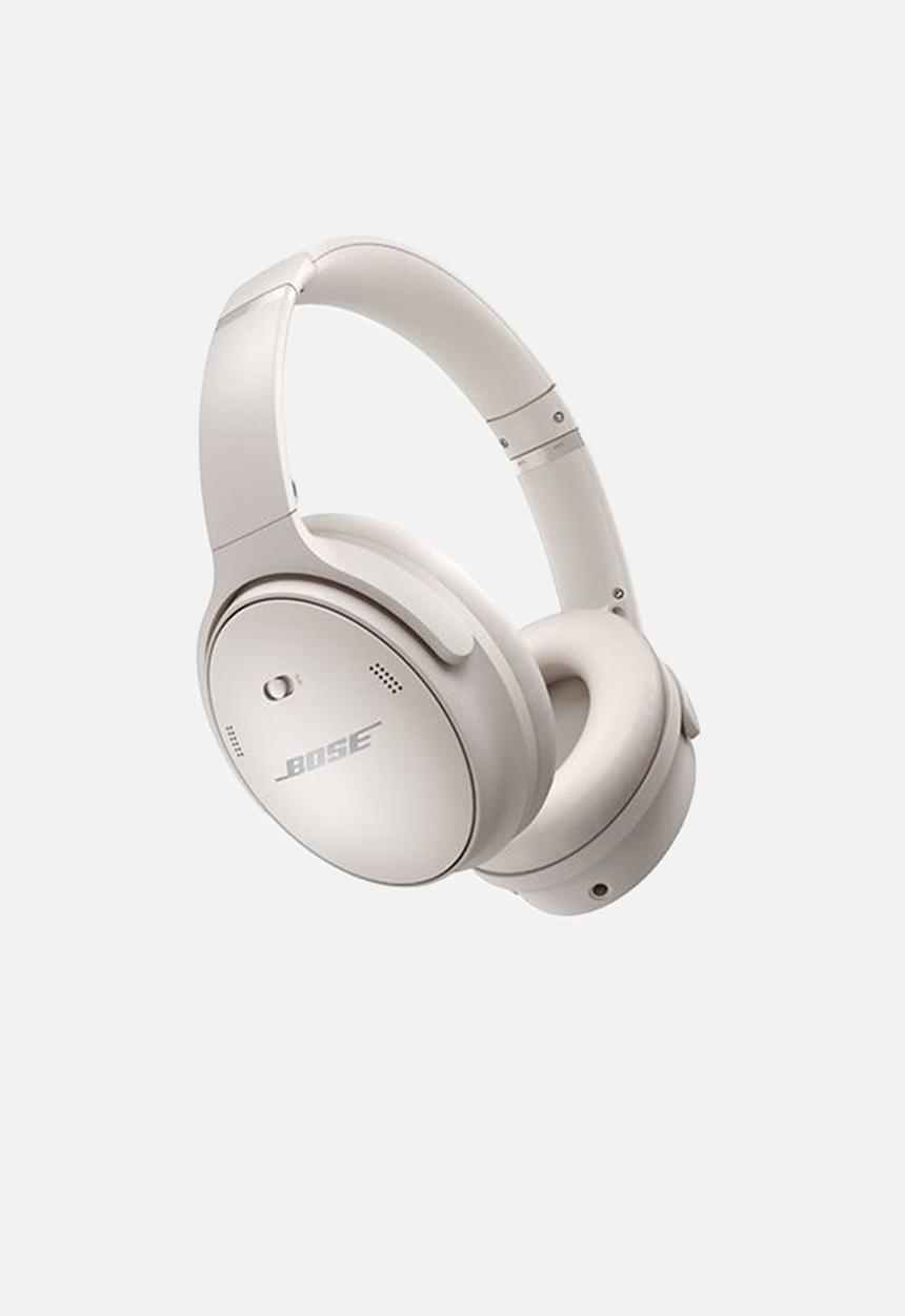 Bose - QC 45 noise-canceling wireless over-ear headphones - white smoke 