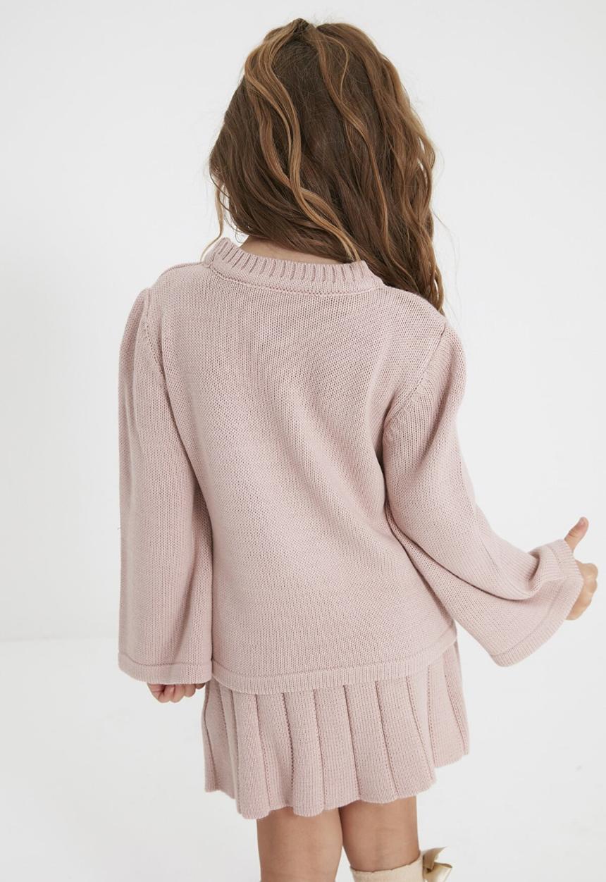 Trendyol - Girls heart jumper - pink
