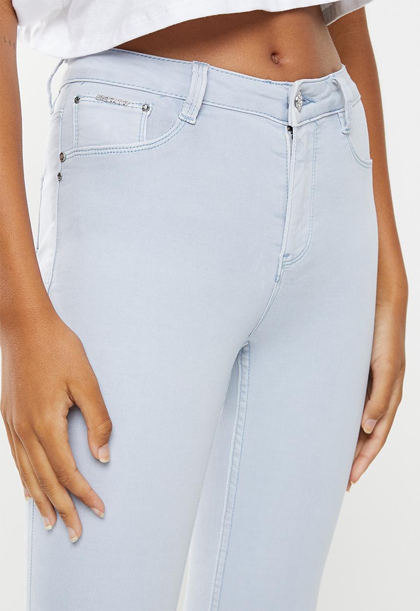 SISSY BOY - Axel skinny colour denim - sky blue