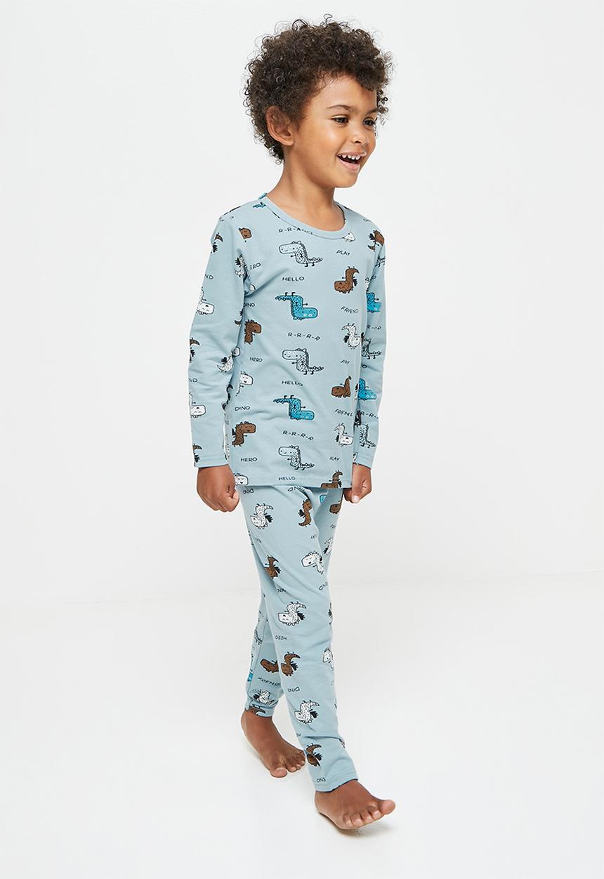 Pop Candy - Boys aop pyjama set - blue