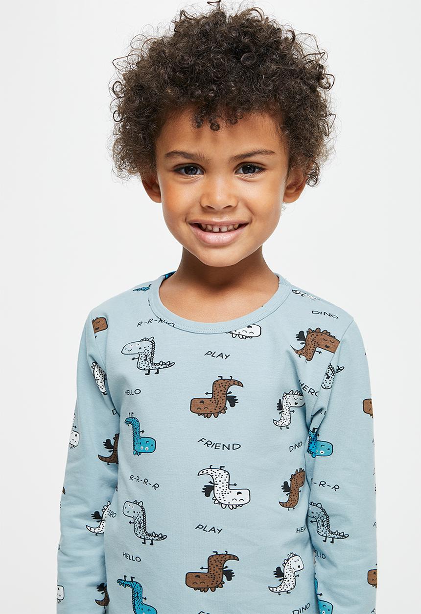 Pop Candy - Boys aop pyjama set - blue