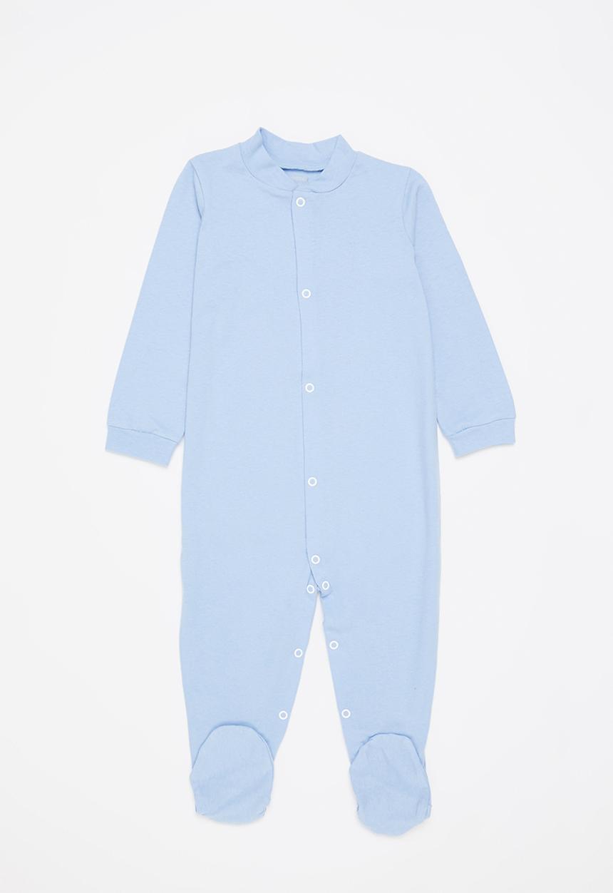 Pop Candy - 2 Pack sleepsuit - grey & blue