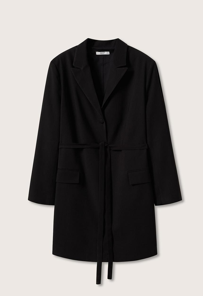 MANGO - Plus dress baden - black
