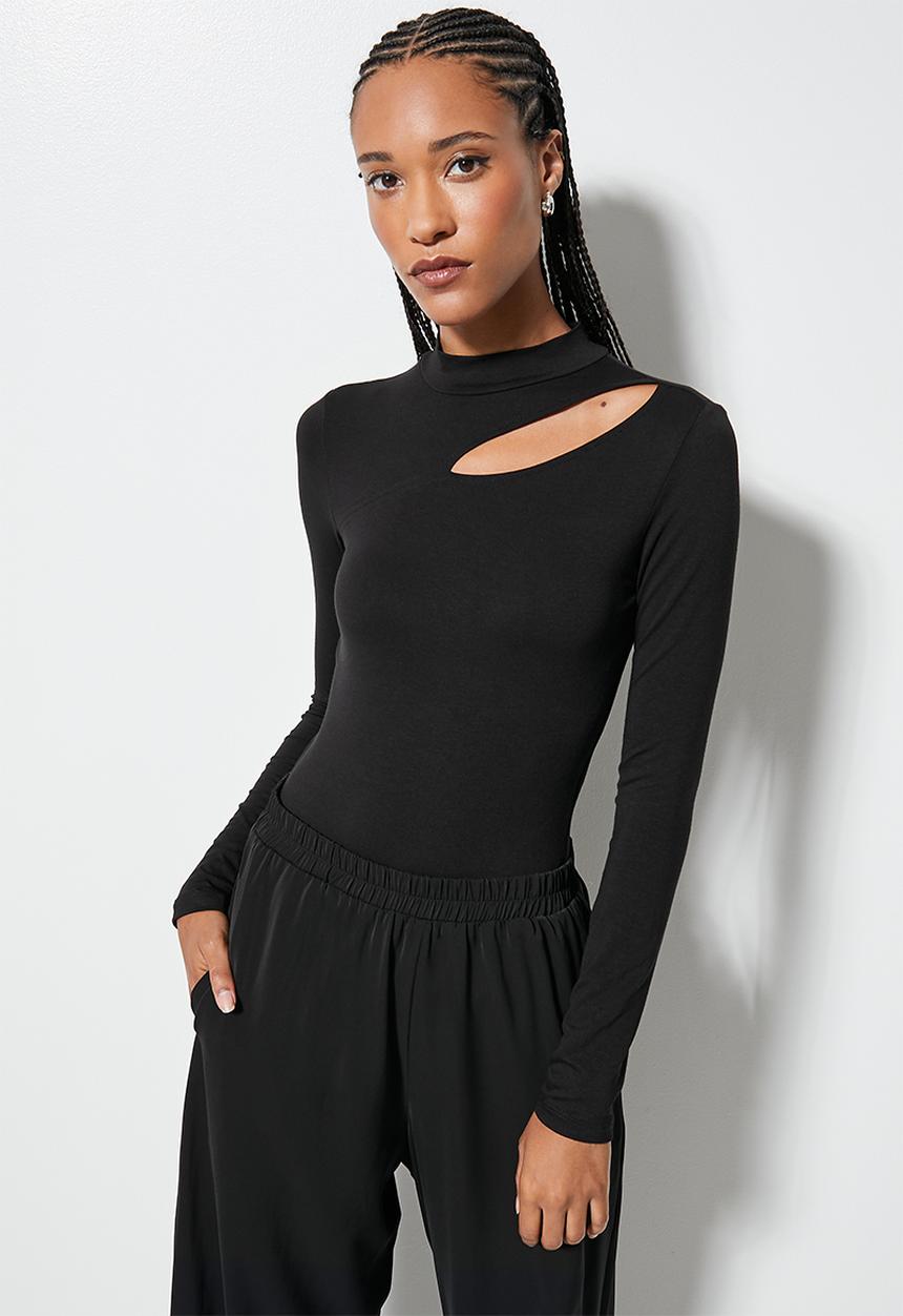 Superbalist - Cutout detail bodysuit - black