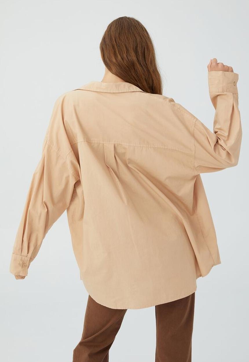 Cotton On - Dad shirt - latte