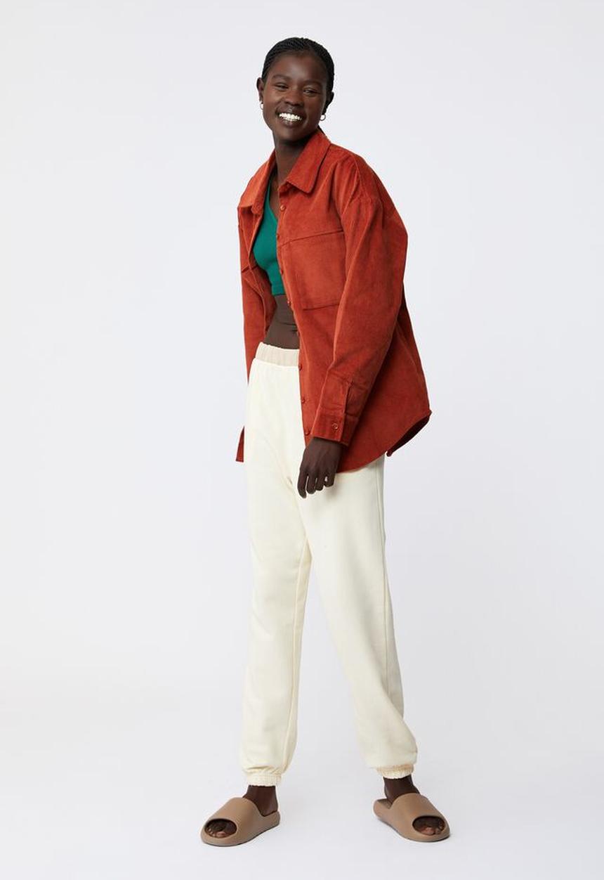 Cotton On - The lightweight cord shacket - smoked paprika
