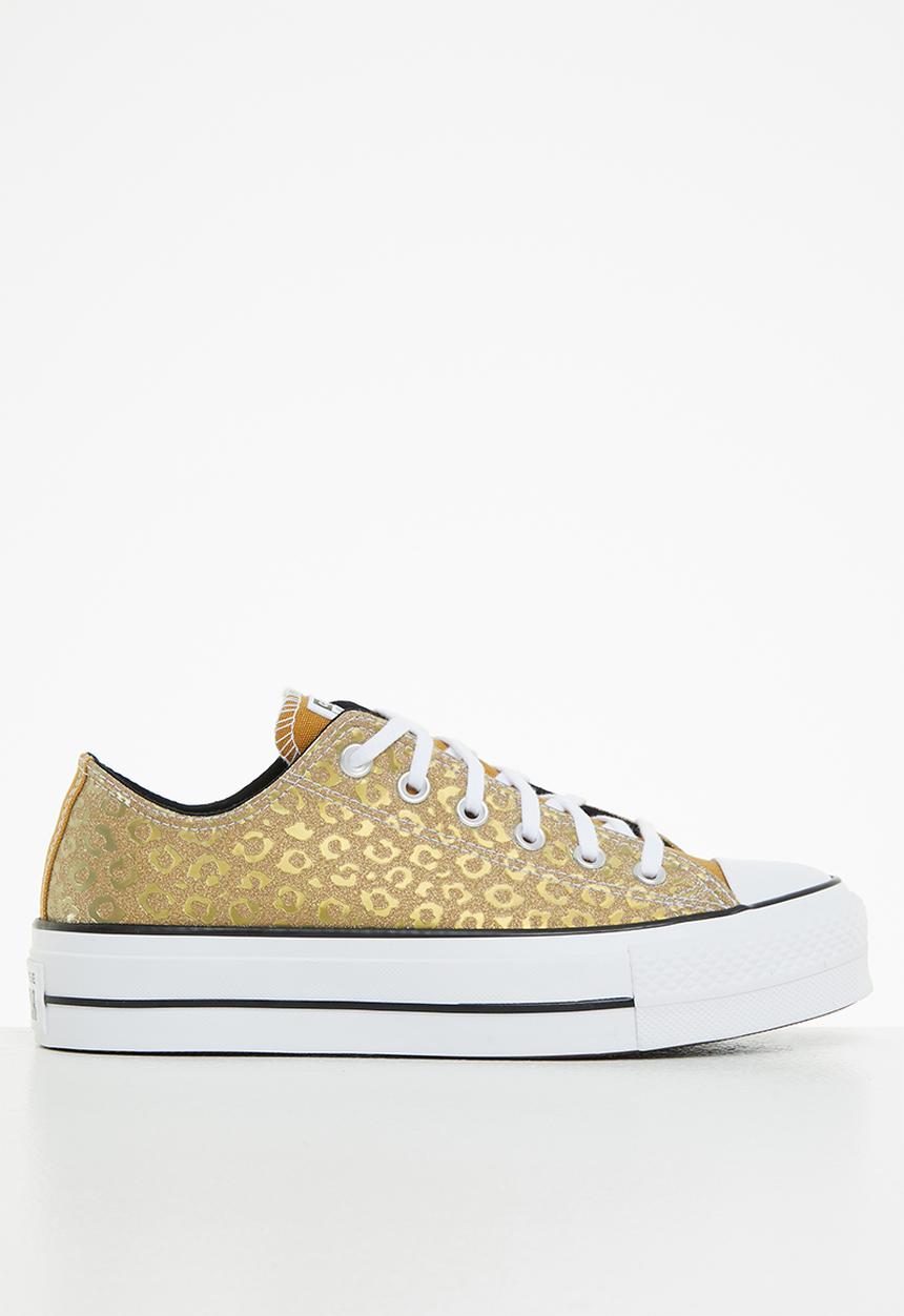 Converse - Chuck Taylor all star lift - gold/black/white